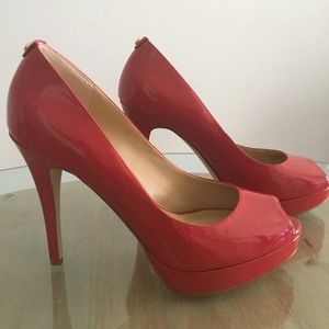 Michael Kors Erika Platform Peep Toe Pump